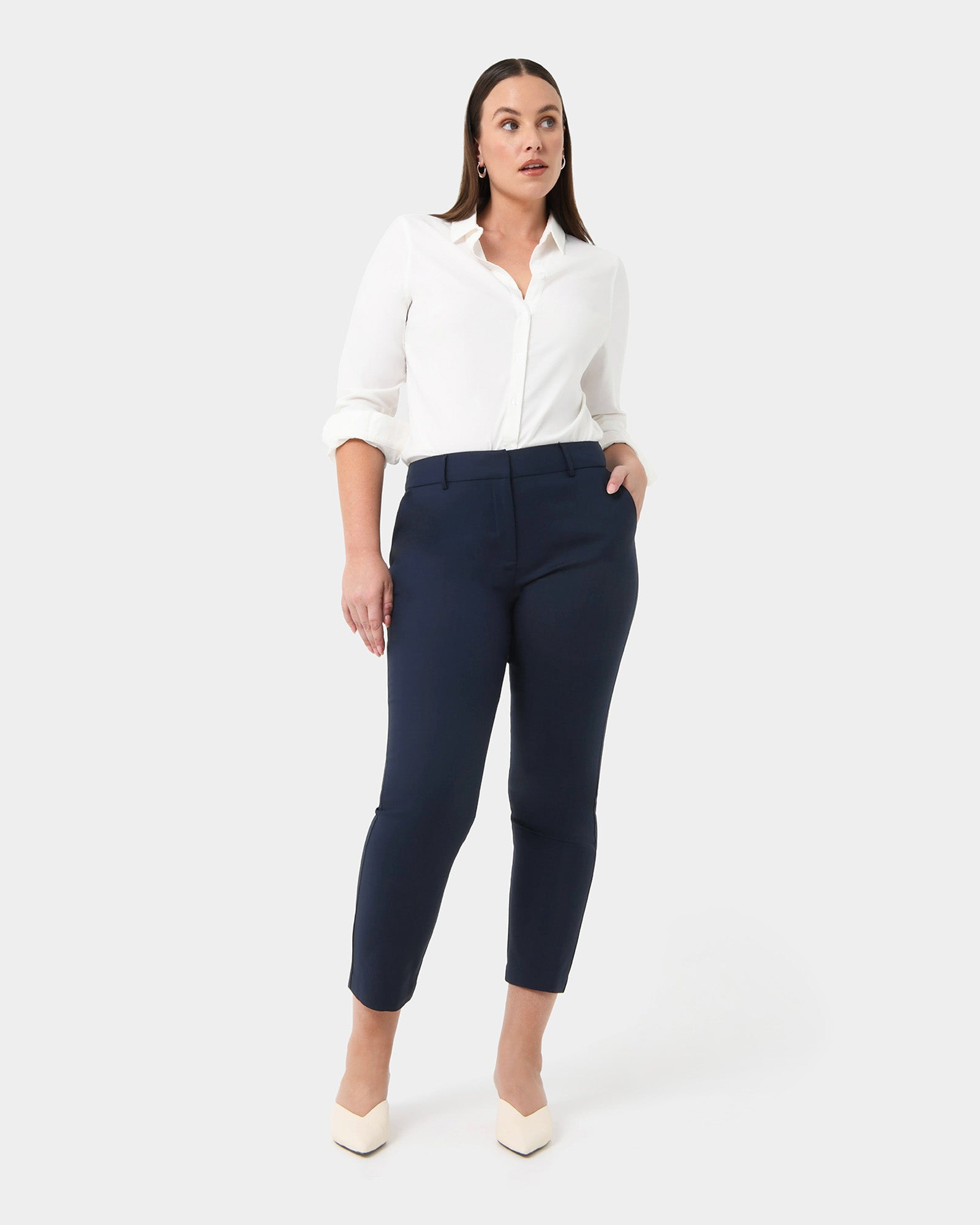 Stella High-Waist Trousers