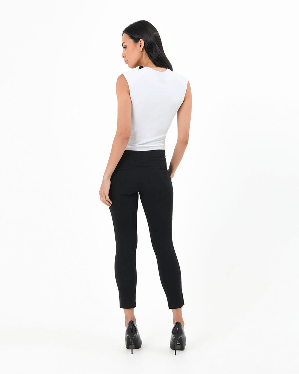 Janette Slim Cropped Pants