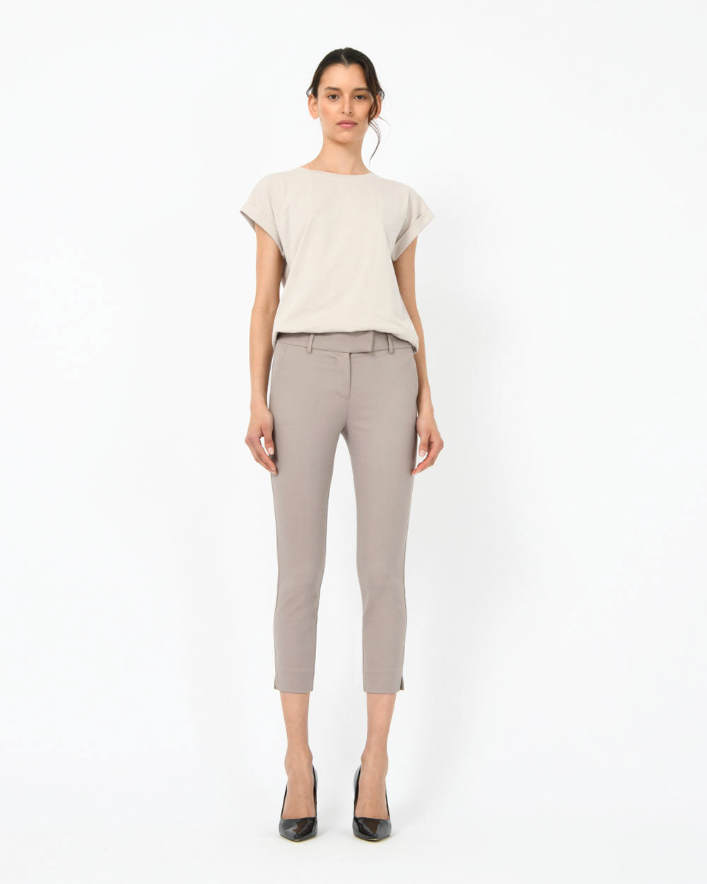 Josie Cropped Notch Pants