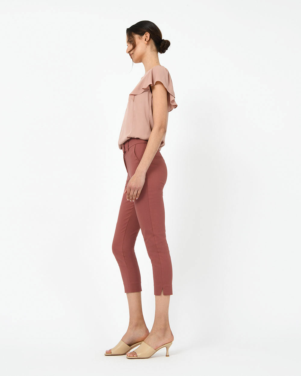 Josie Cropped Notch Pants