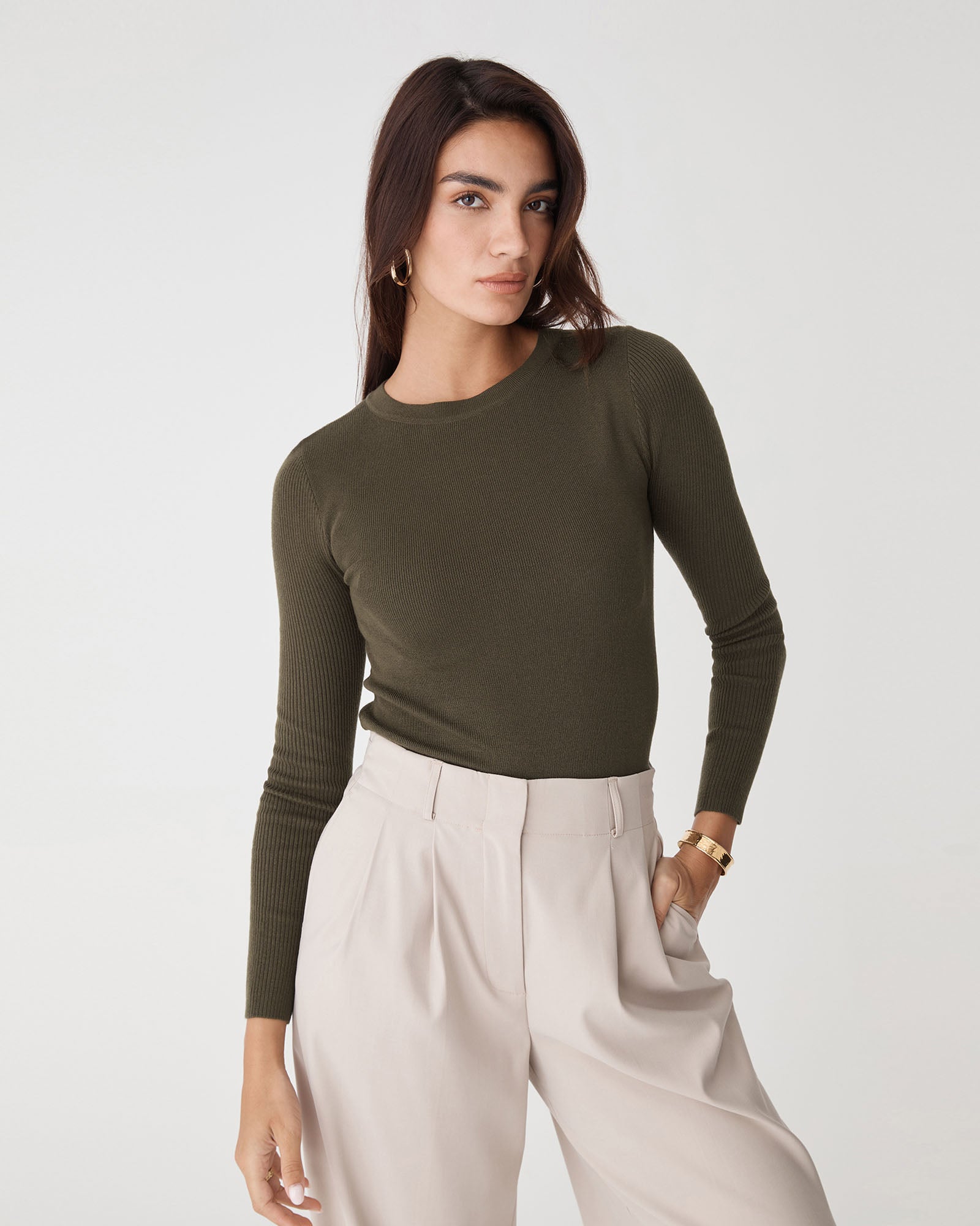 Tania Crew Neck Knit