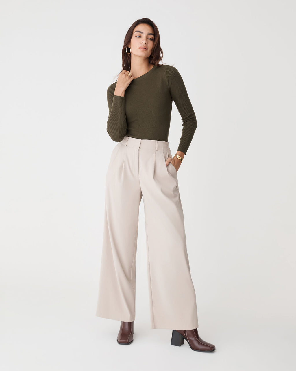 Tania Crew Neck Knit