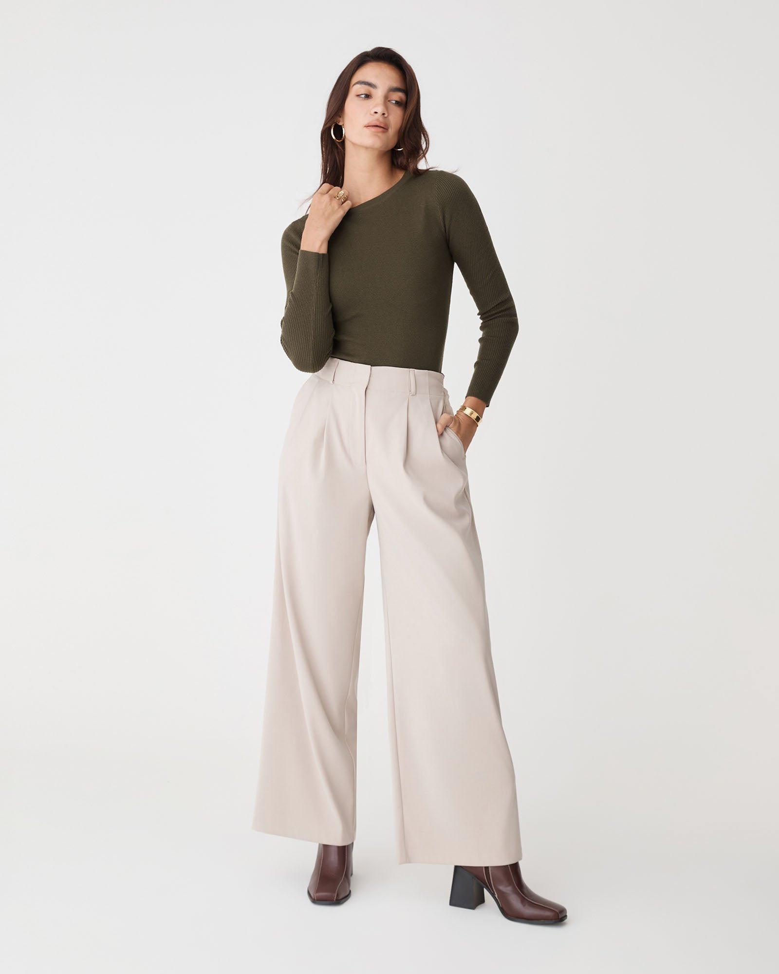 Tania Crew Neck Knit