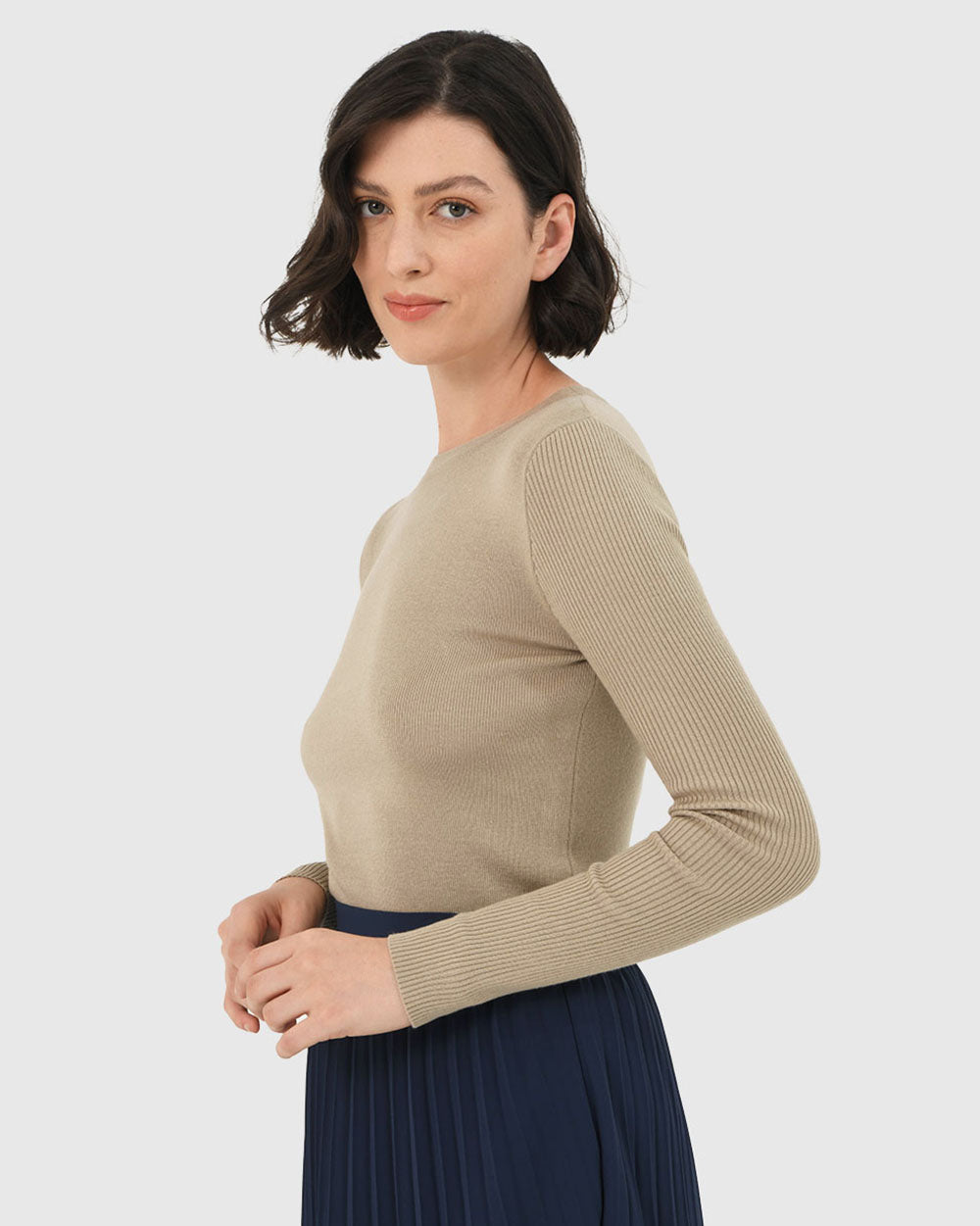 Tania Crew Neck Knit