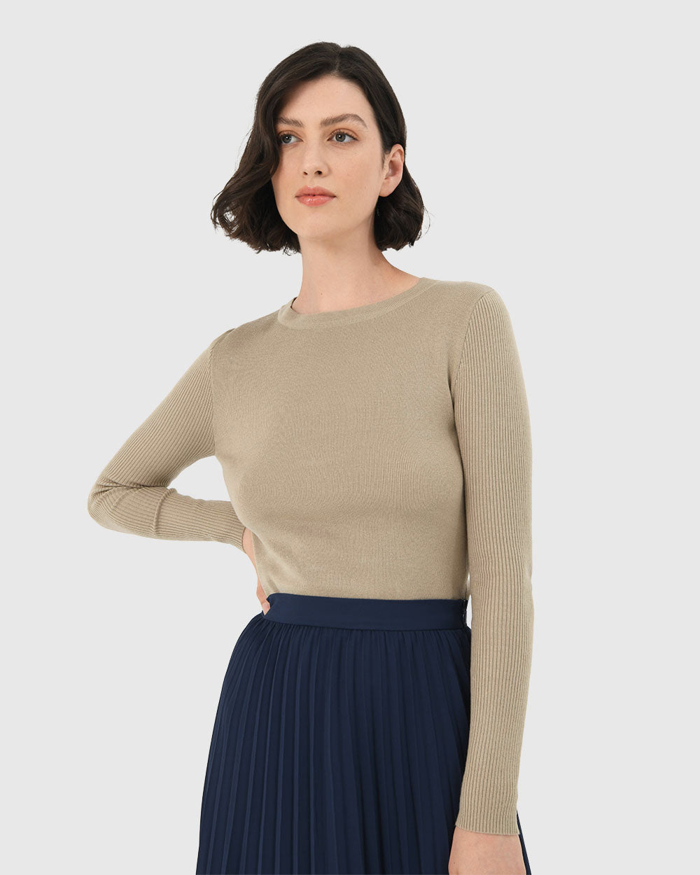 Tania Crew Neck Knit