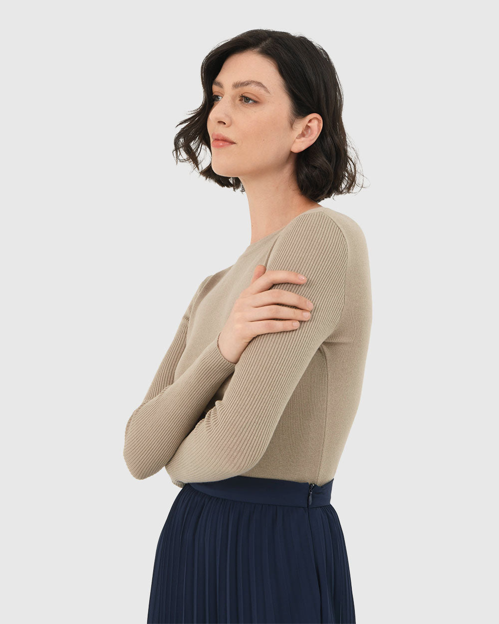 Tania Crew Neck Knit