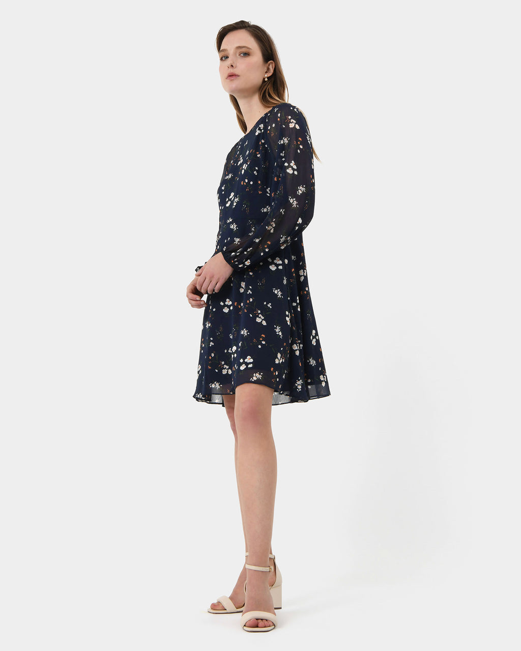 Alya Printed Dress