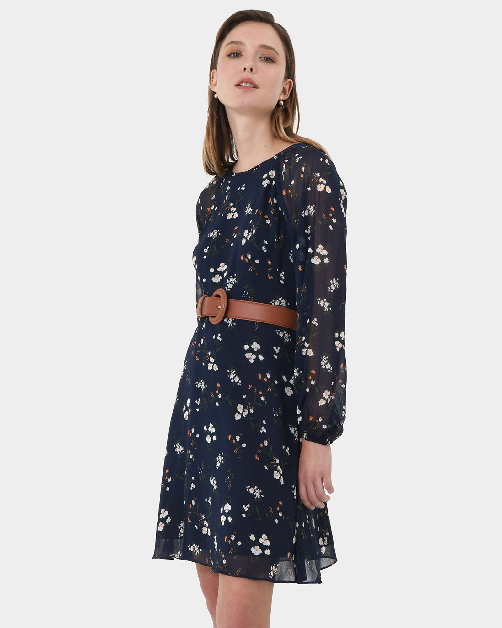 Alya Printed Dress