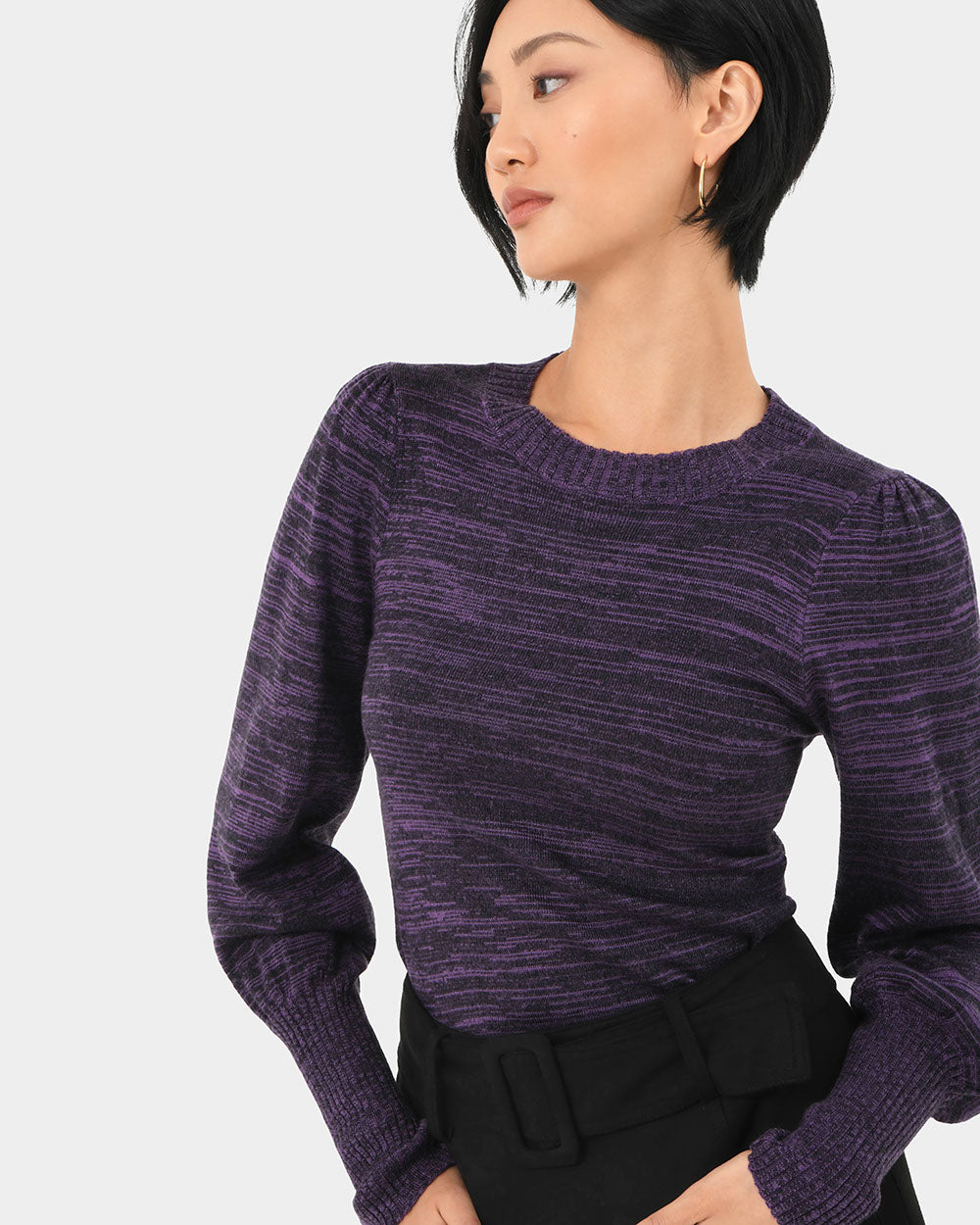 Savannah Puff Sleeve Knit Top