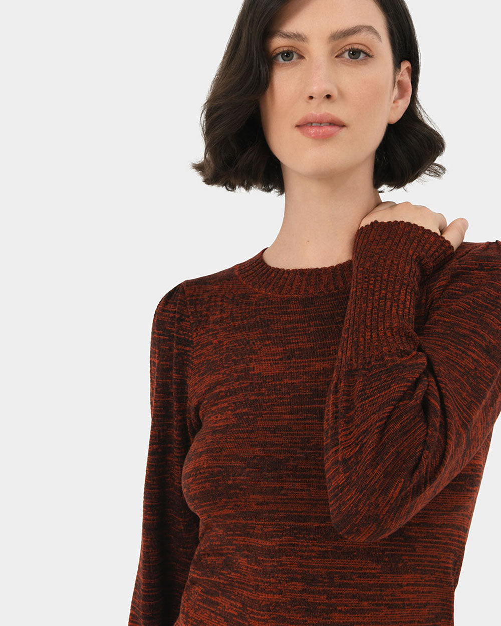 Savannah Puff Sleeve Knit Top