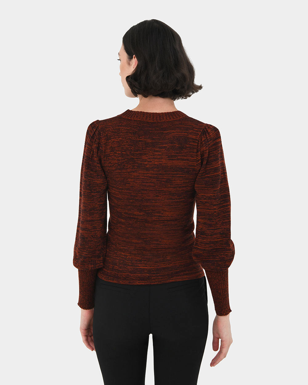 Savannah Puff Sleeve Knit Top