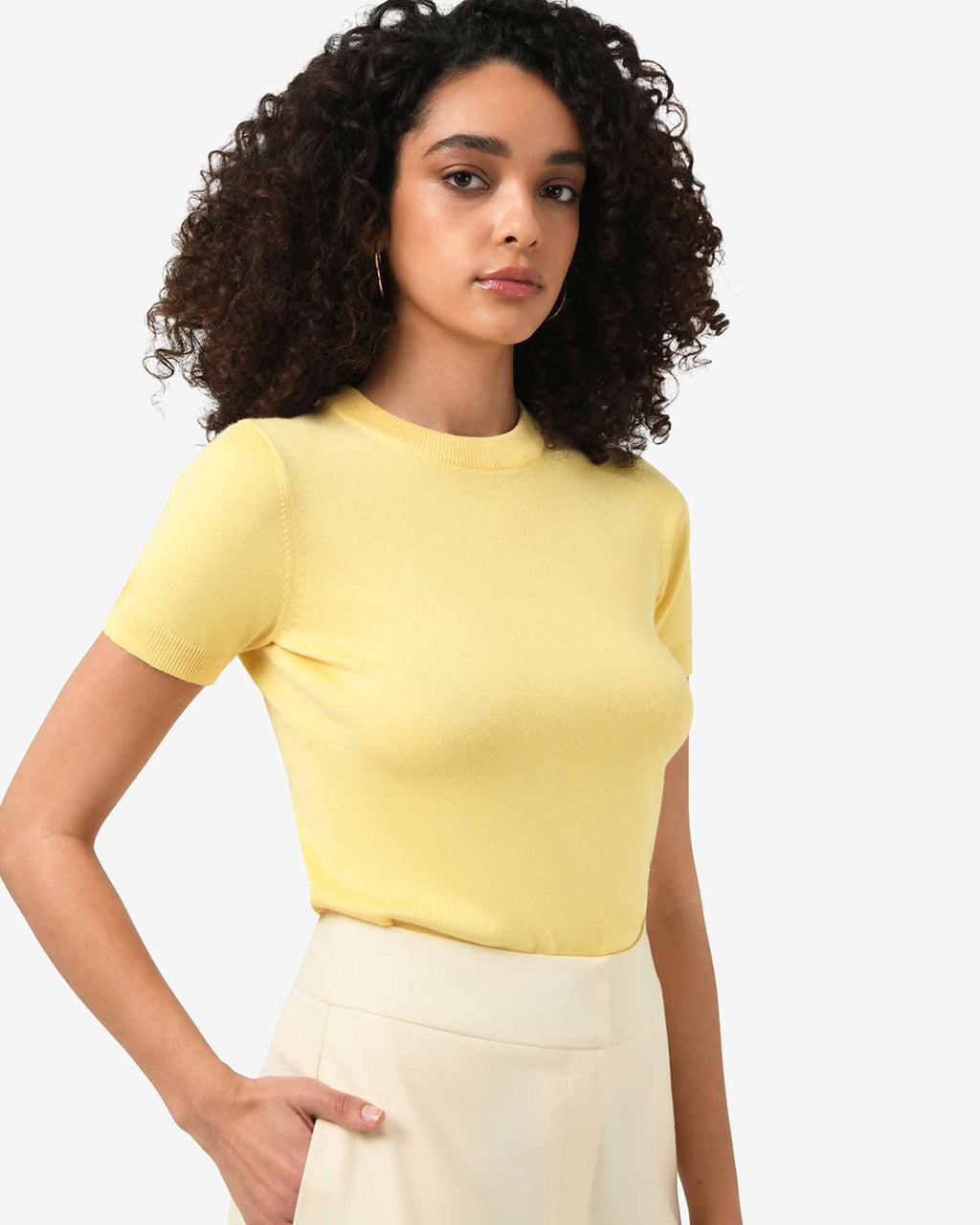 Catherine Short Sleeve Knit