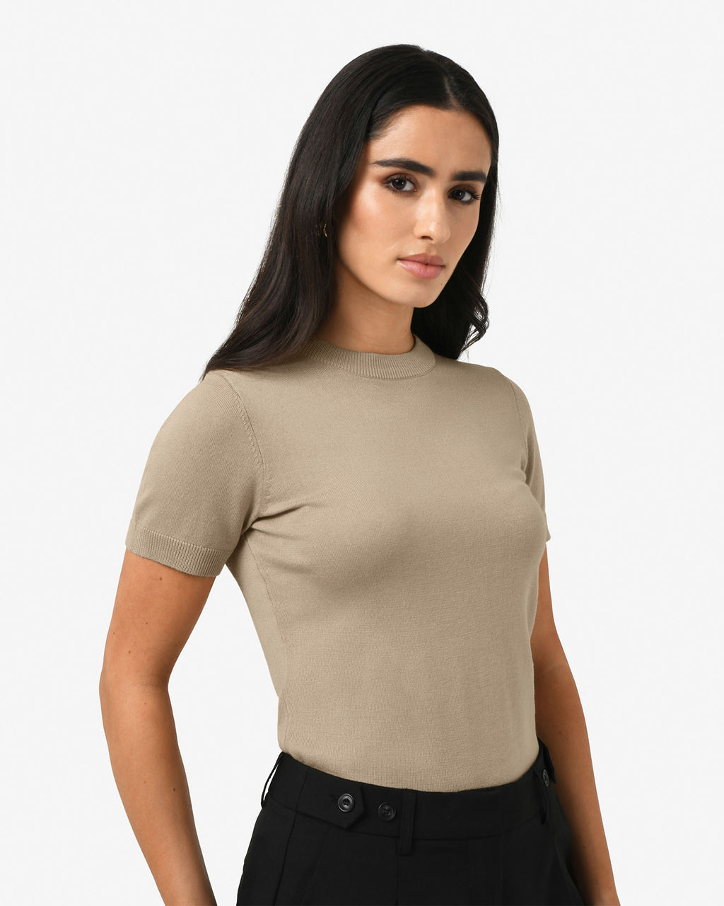 Catherine Short Sleeve Knit