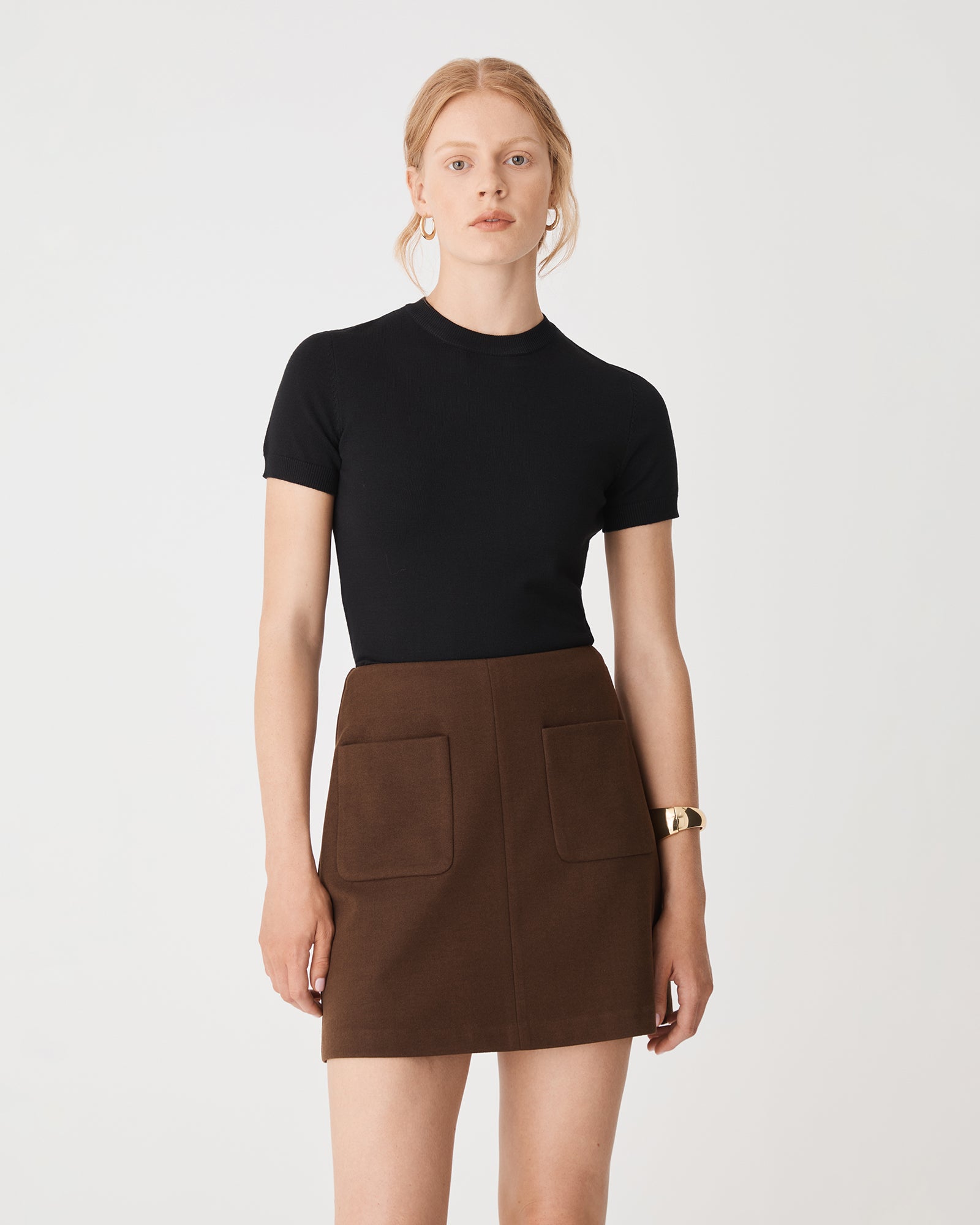 Catherine Short Sleeve Knit