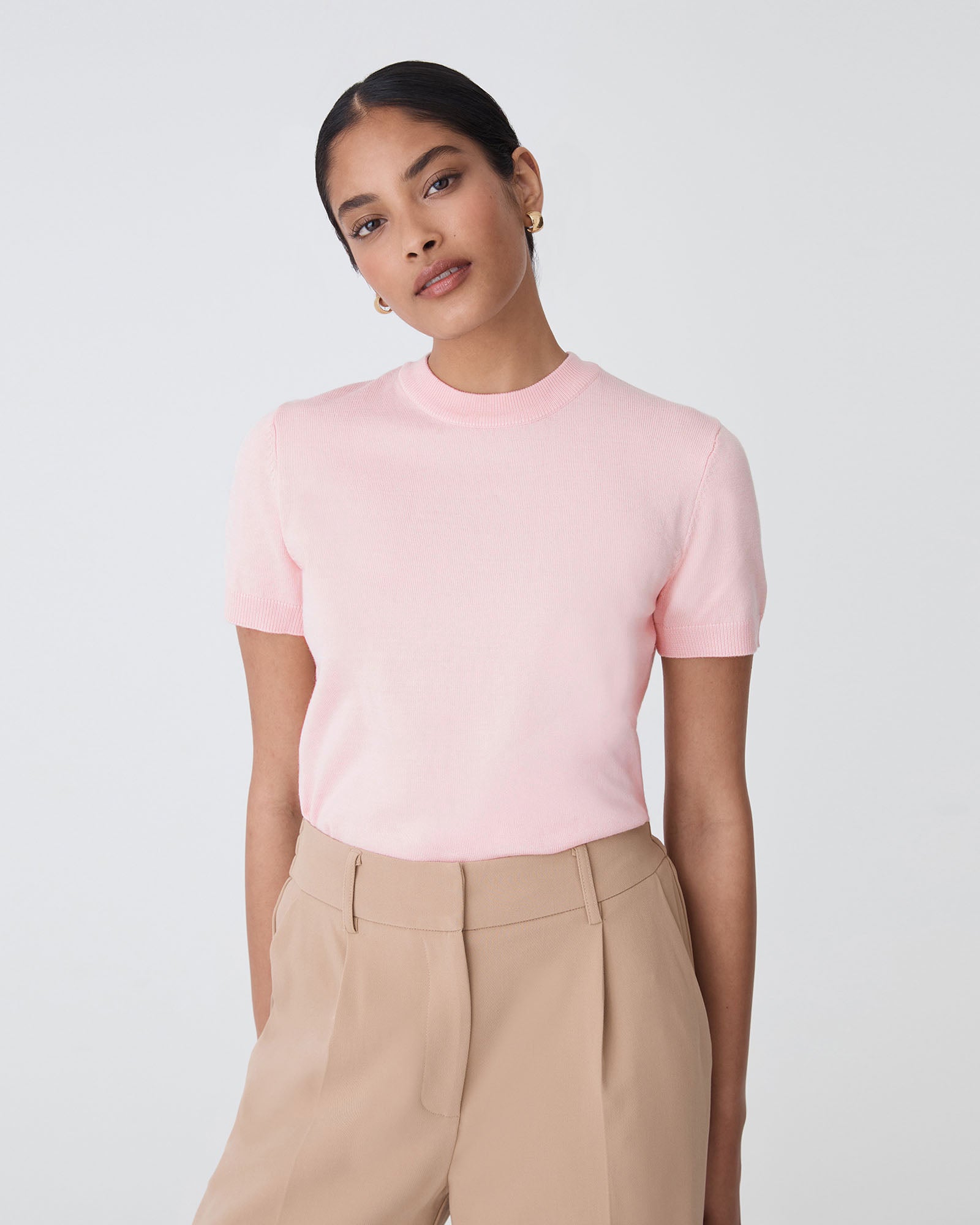 Catherine Short Sleeve Knit