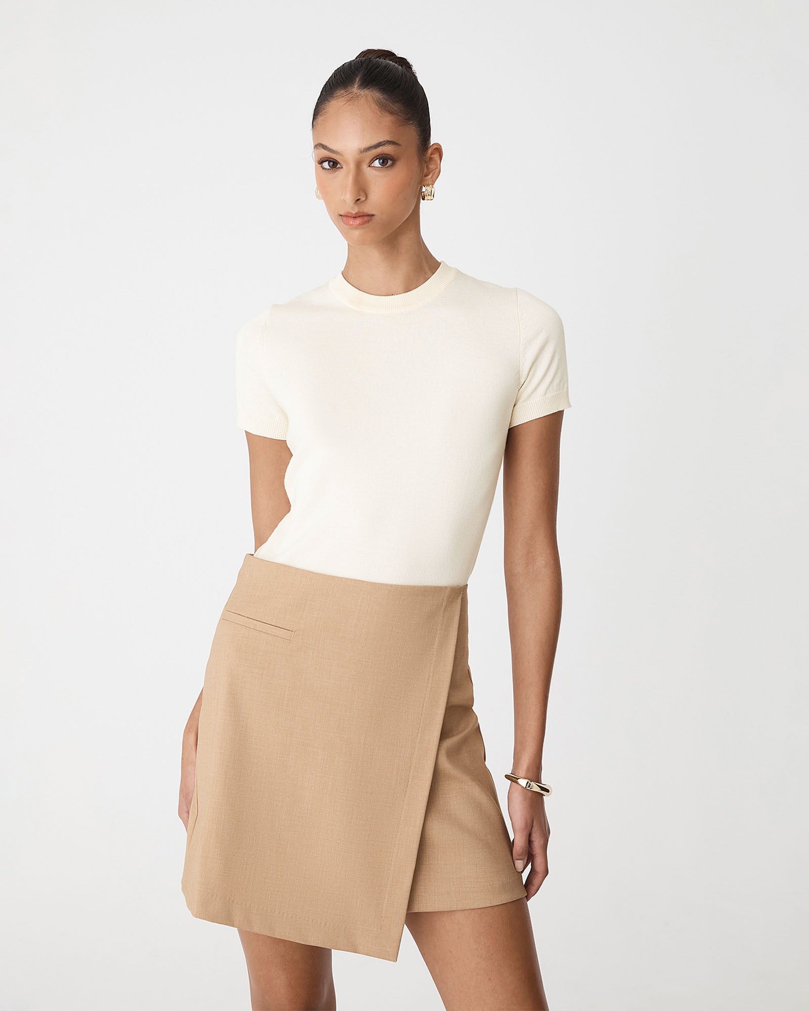Catherine Short Sleeve Knit