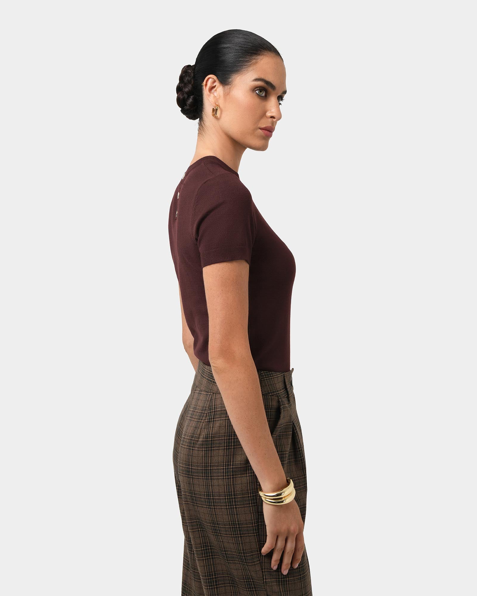 Catherine Short Sleeve Knit