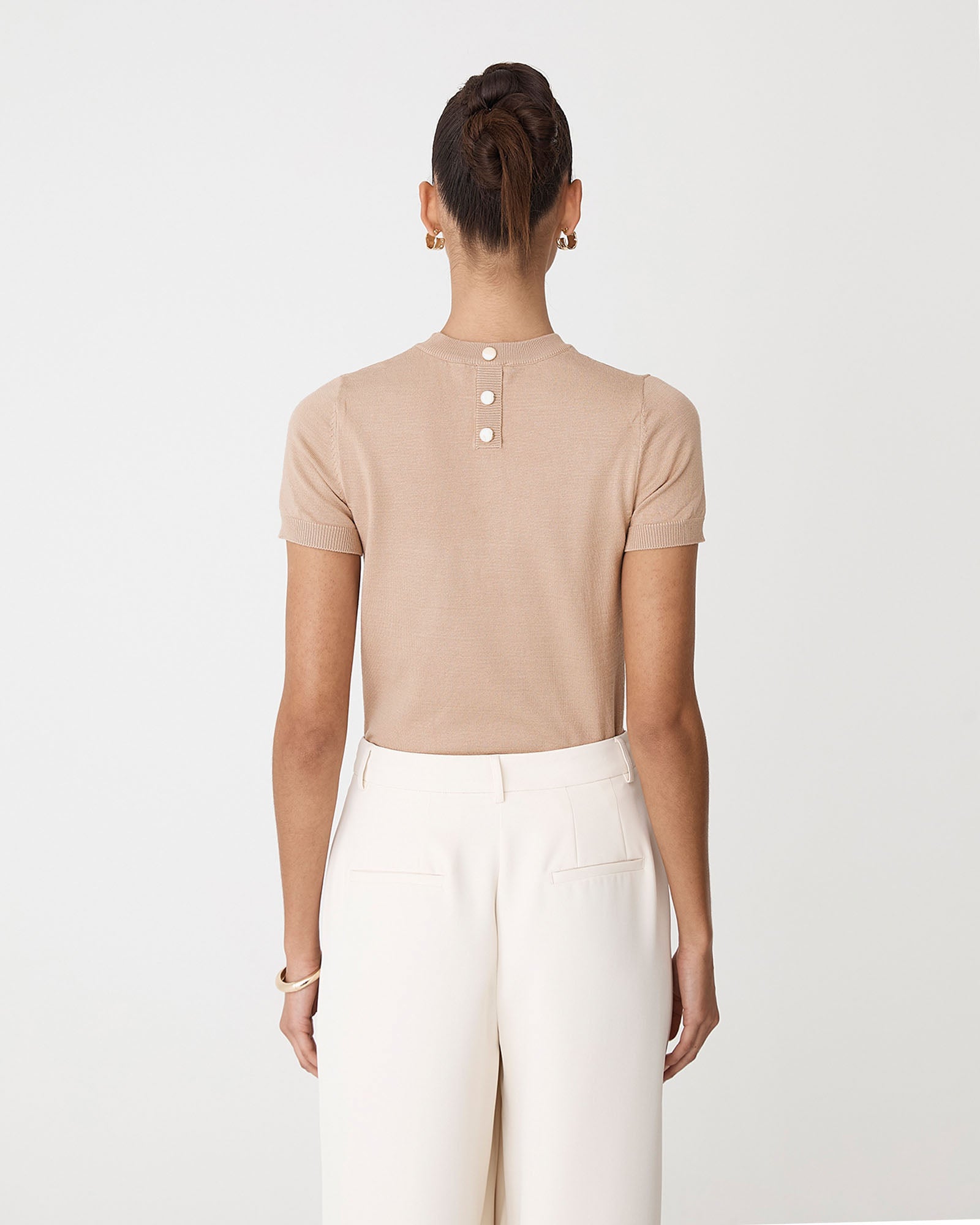 Catherine Short Sleeve Knit