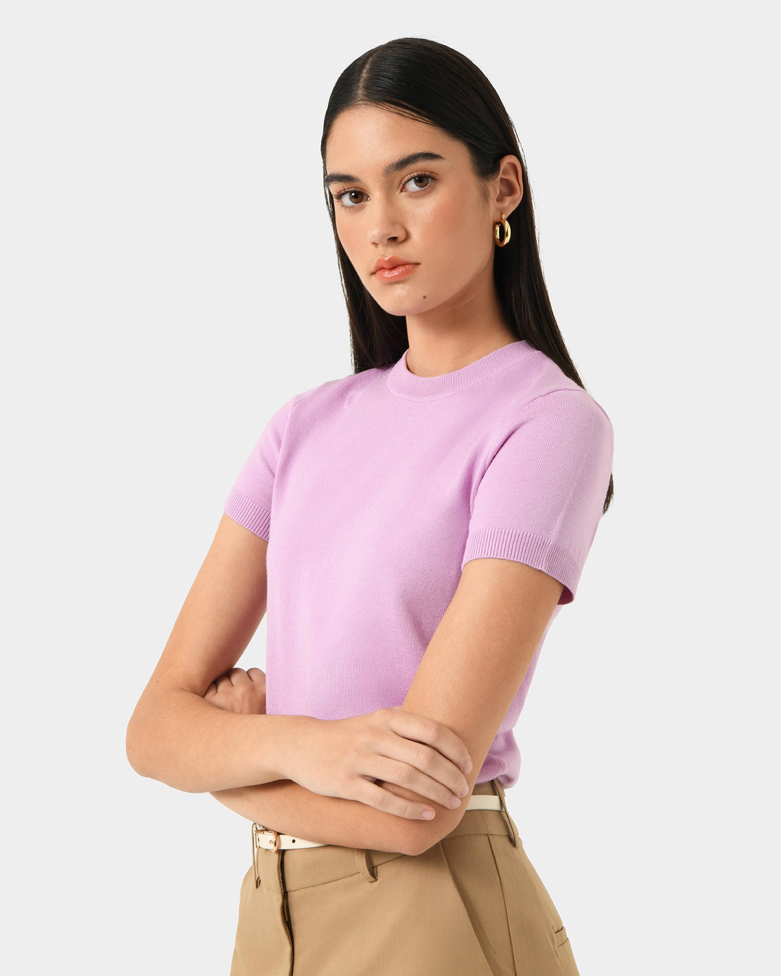 Catherine Short Sleeve Knit