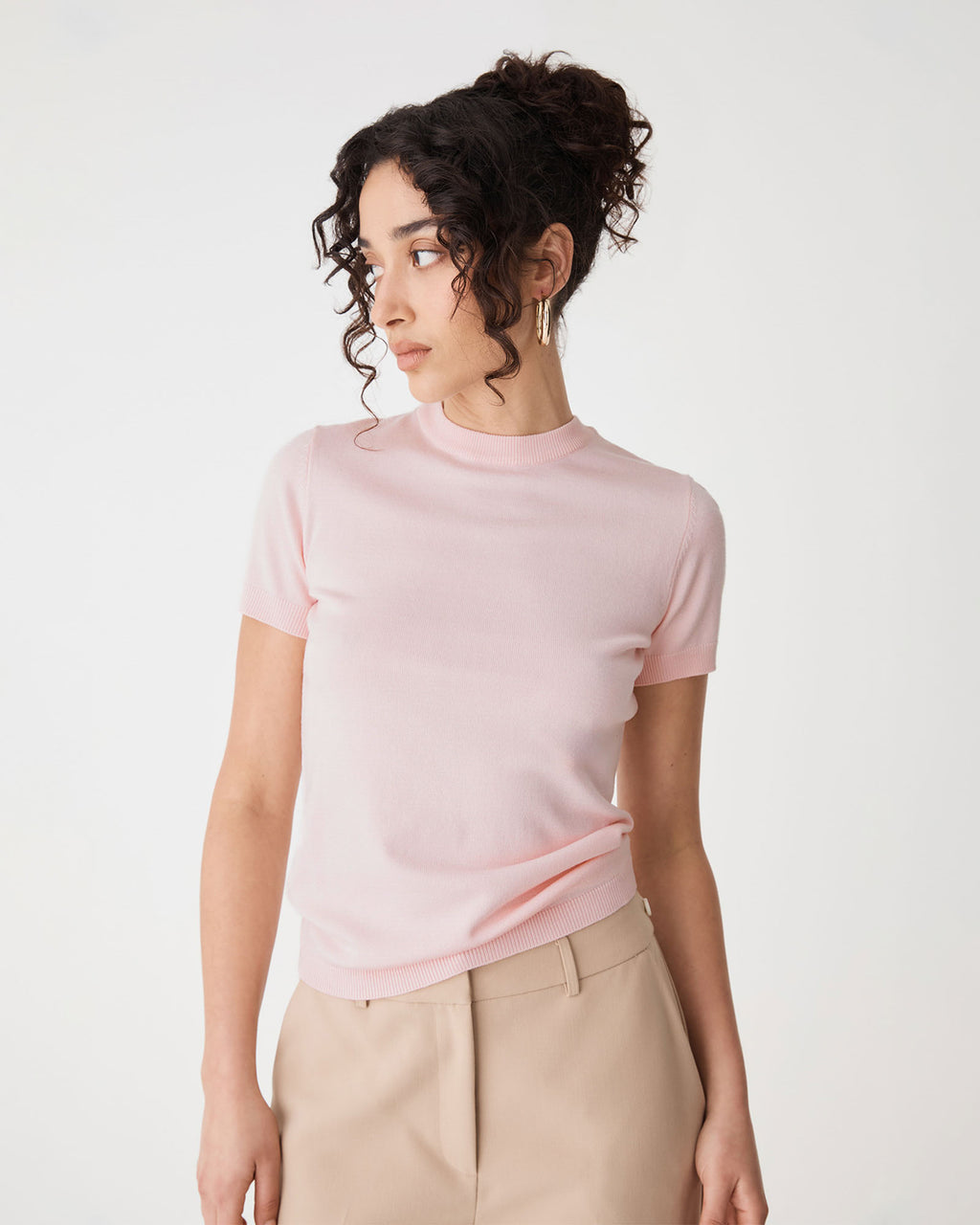 Catherine Short Sleeve Knit