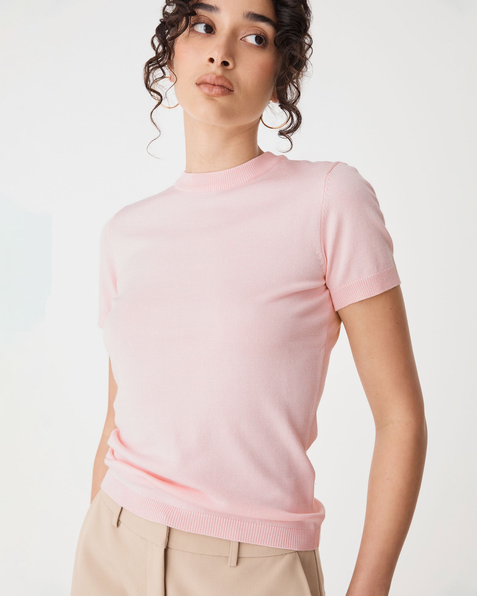 Catherine Short Sleeve Knit