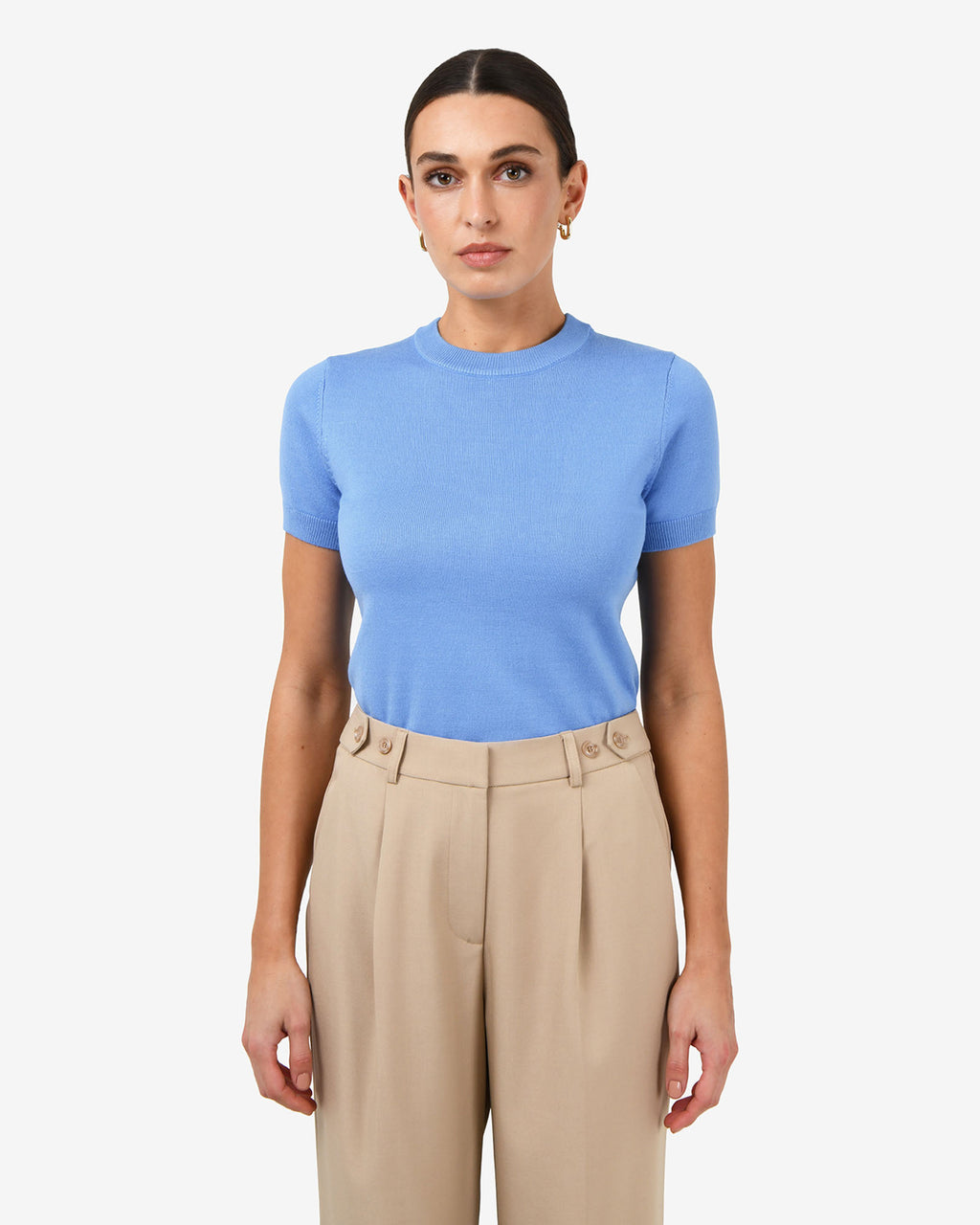 Catherine Short Sleeve Knit