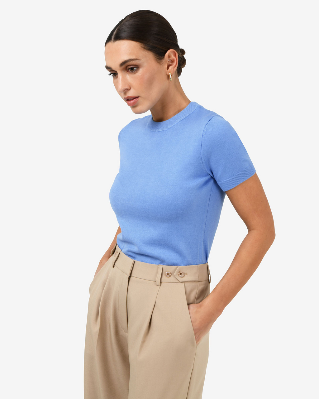 Catherine Short Sleeve Knit