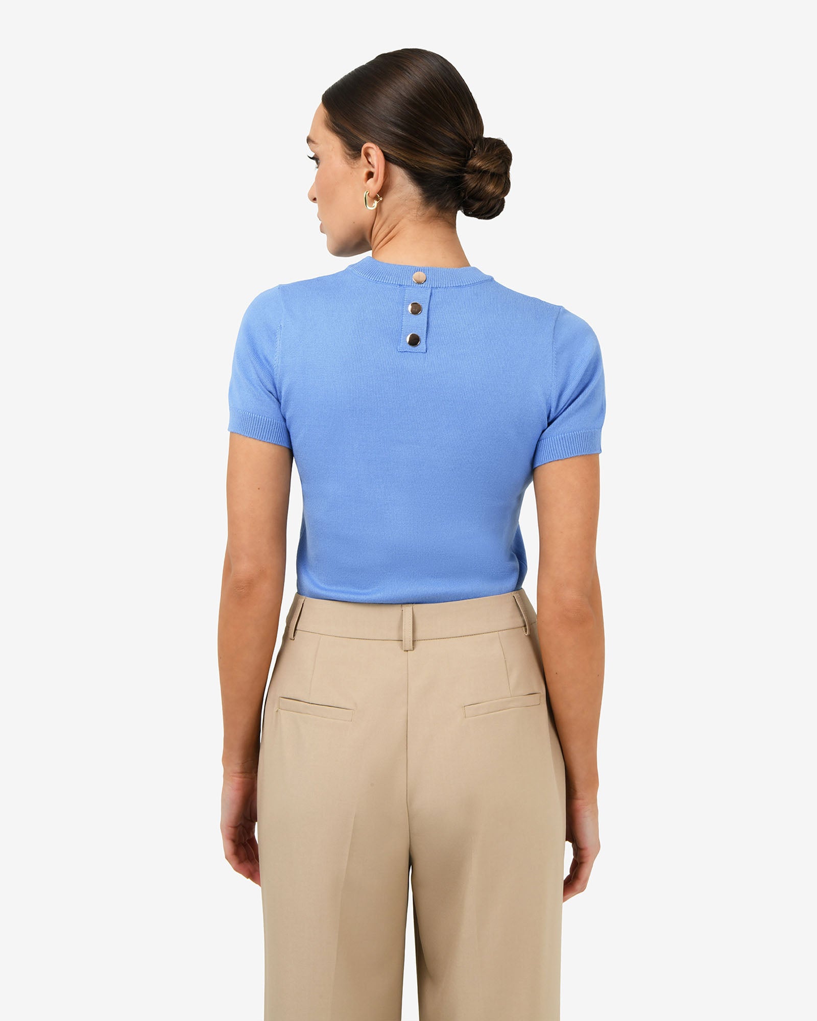 Catherine Short Sleeve Knit