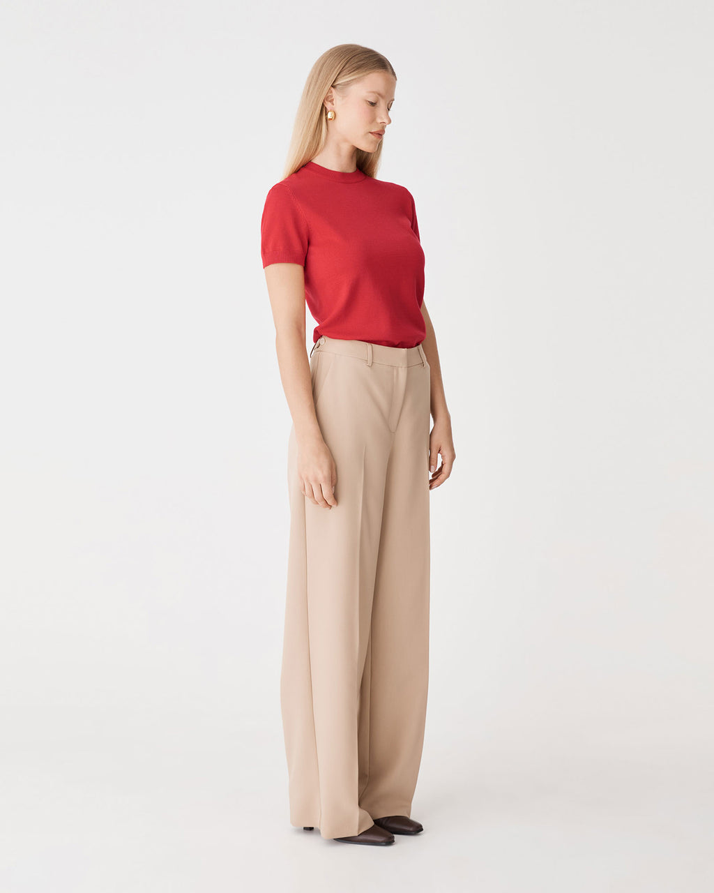 Catherine Short Sleeve Knit