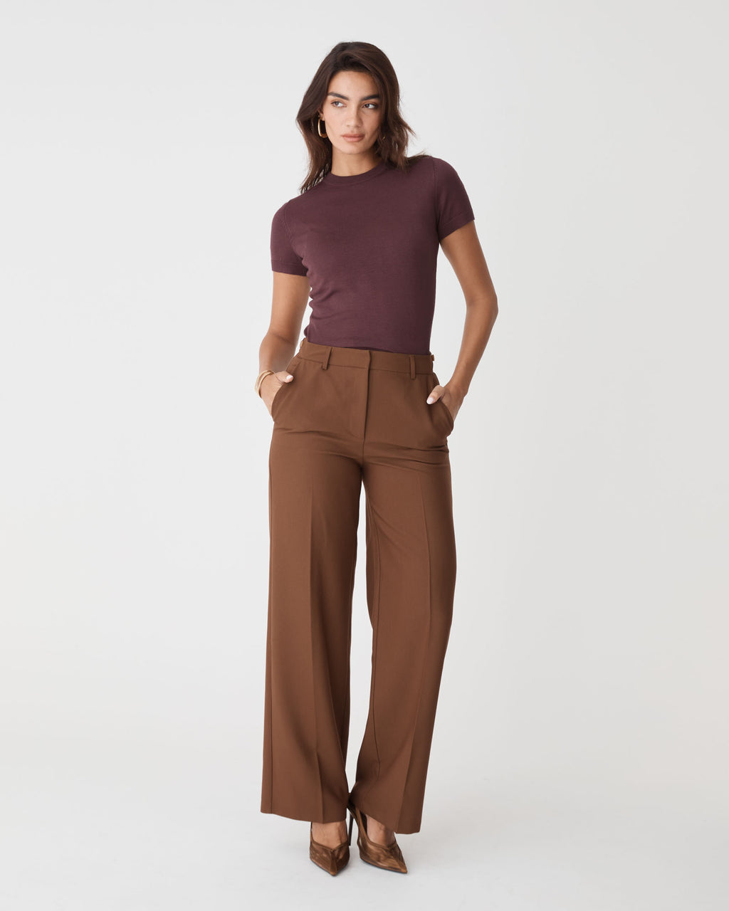 Catherine Short Sleeve Knit