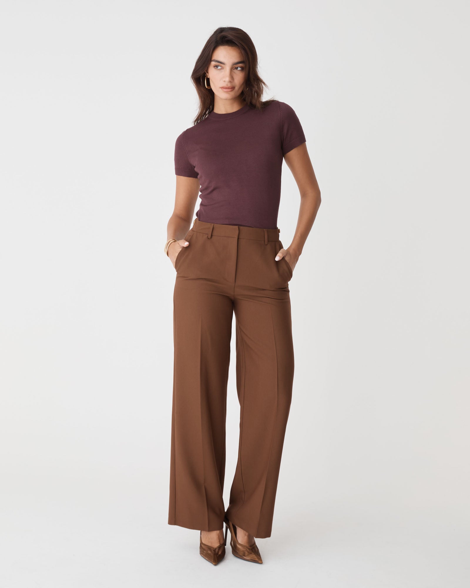 Catherine Short Sleeve Knit