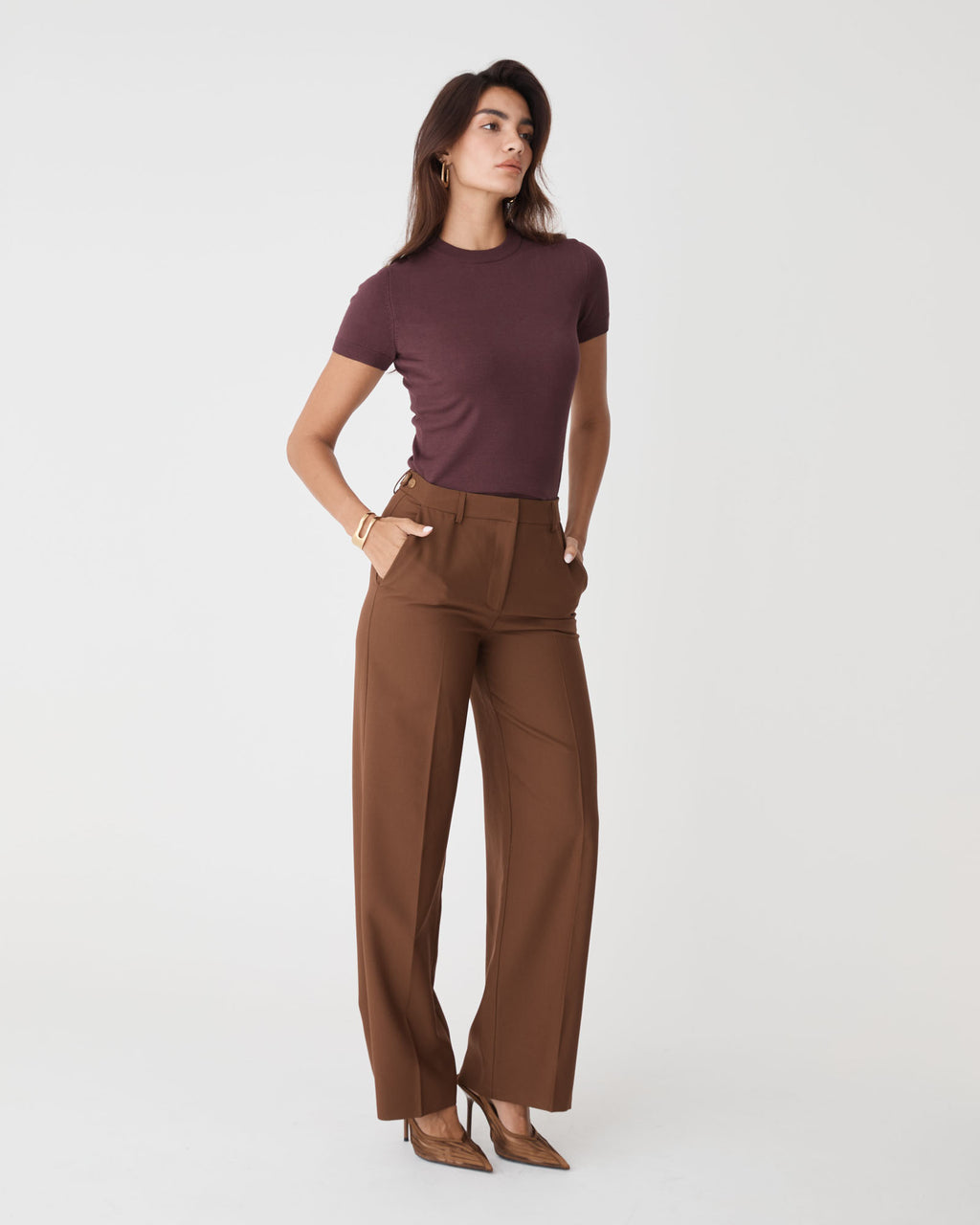 Catherine Short Sleeve Knit