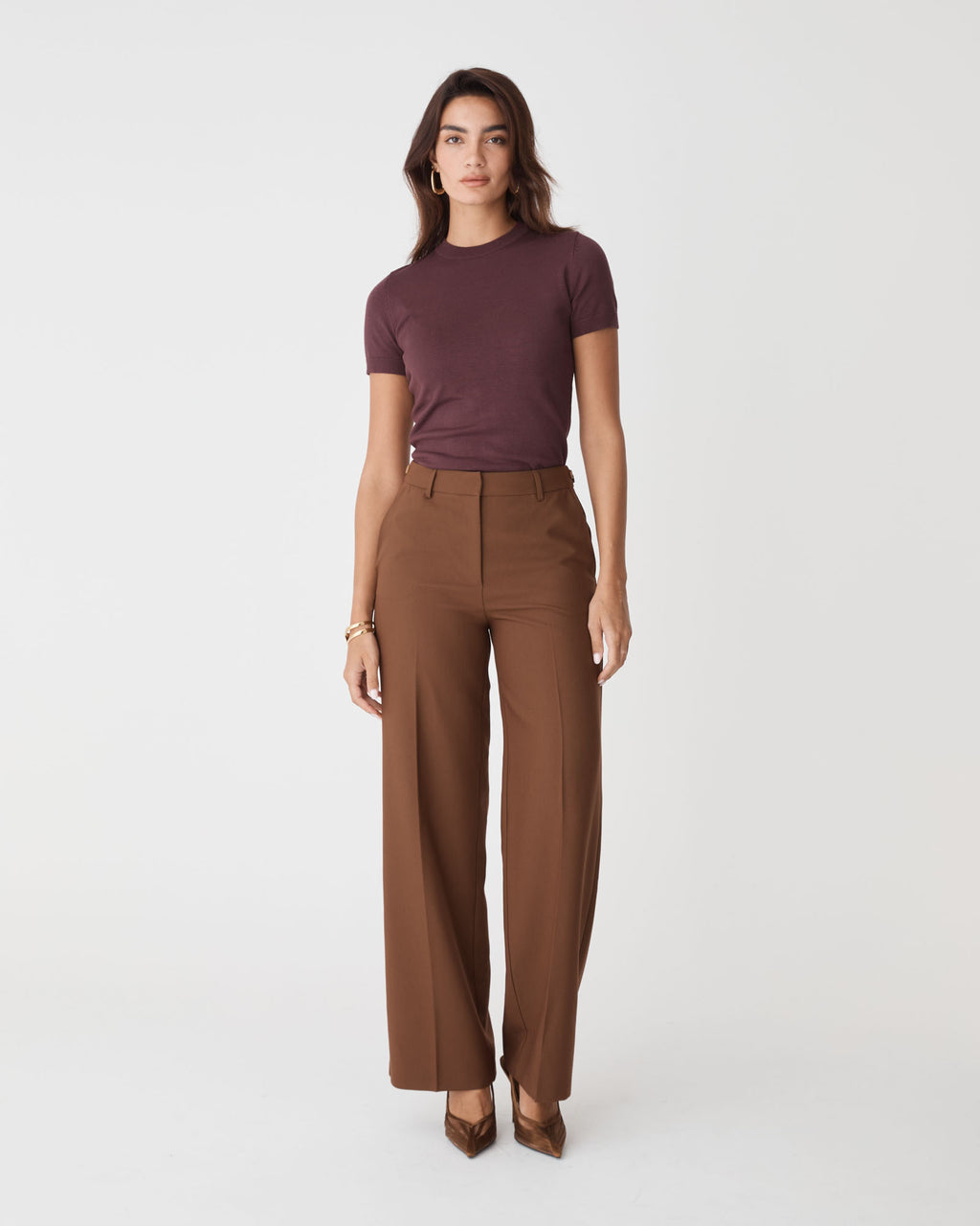 Catherine Short Sleeve Knit