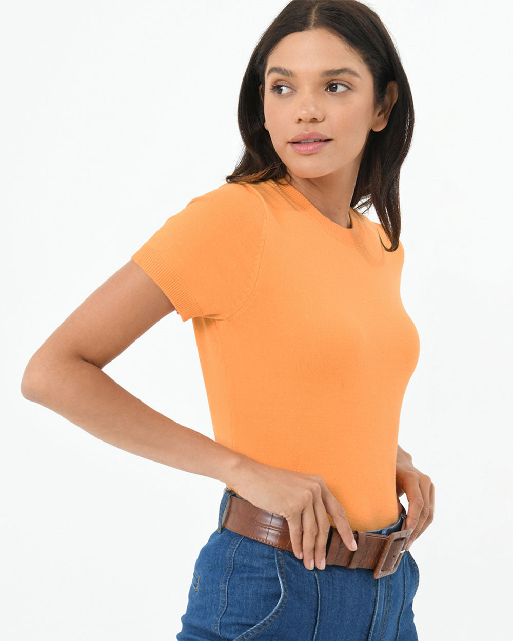 Catherine Short Sleeve Knit