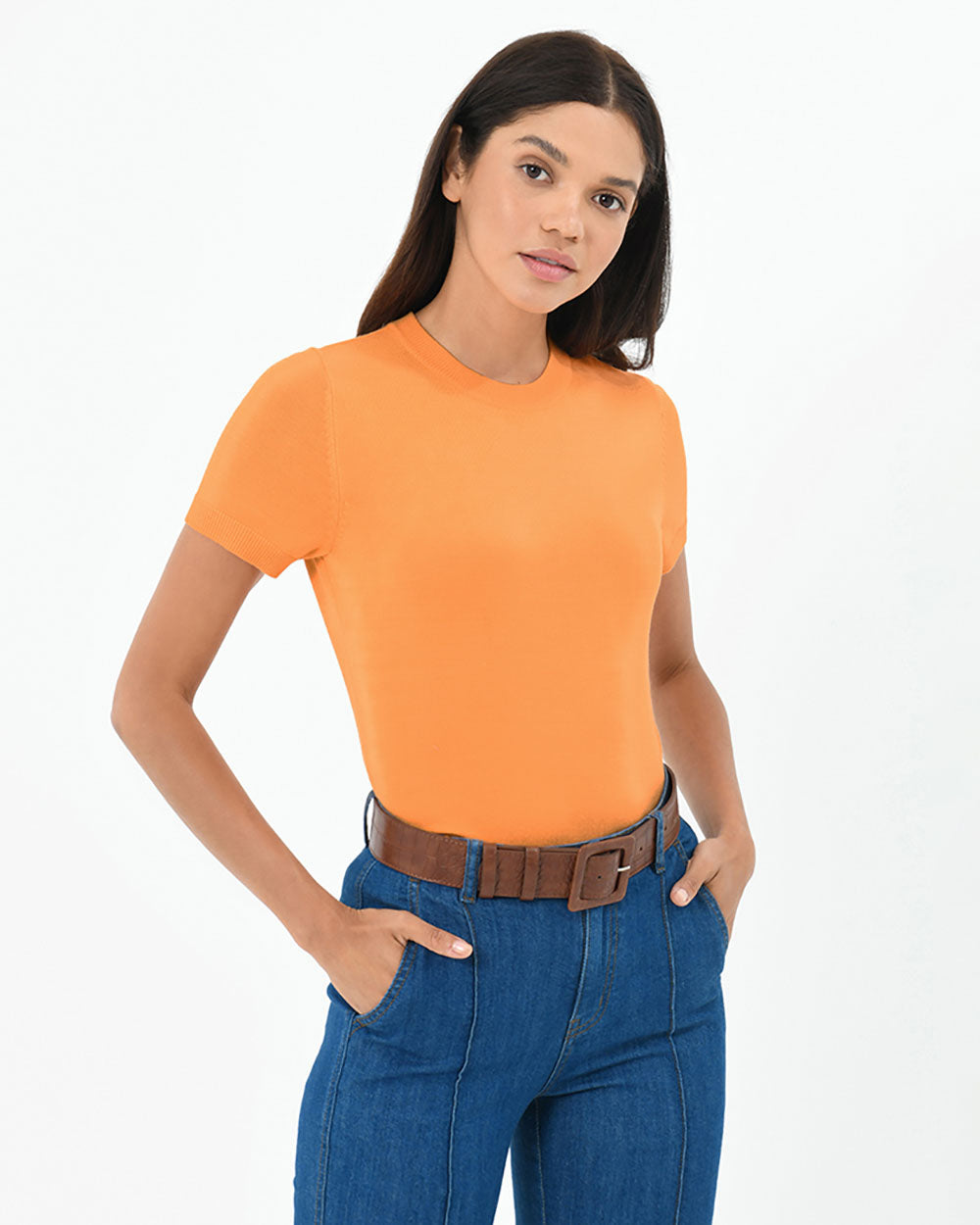 Catherine Short Sleeve Knit