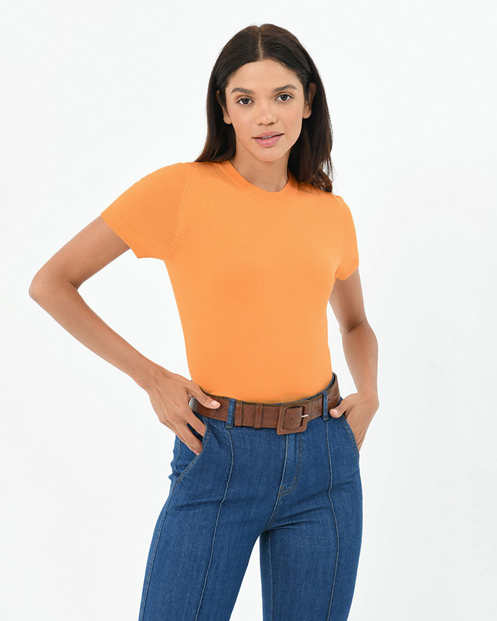 Catherine Short Sleeve Knit
