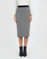 Kina Zig Zag Knit Skirt
