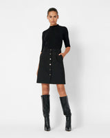 Karina Button Up Skirt