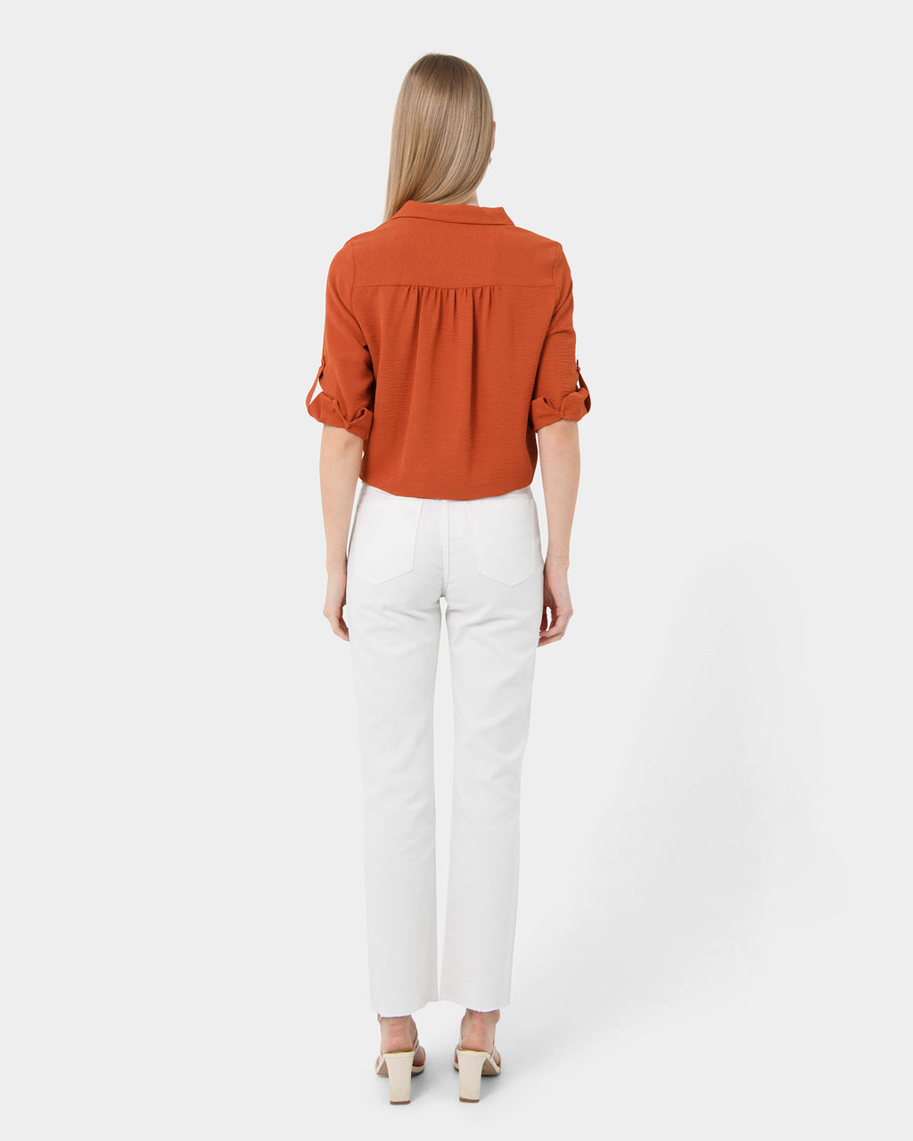 Claire Tie Front Blouse