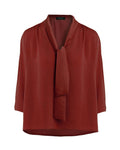 Yaretzi Tie Neck Blouse