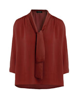 Yaretzi Tie Neck Blouse