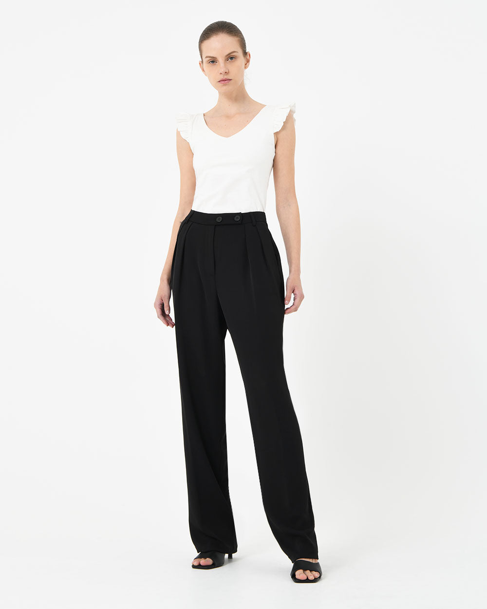 Erin Ruffle Sleeve Tee