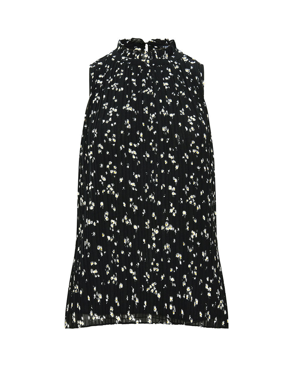 Della Pleated Top