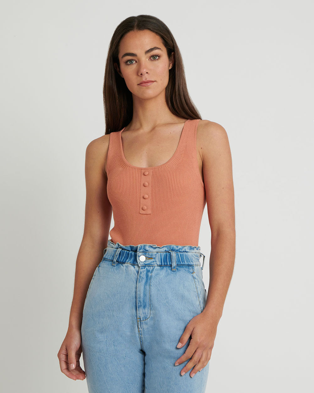 Alba Knit Rib Top