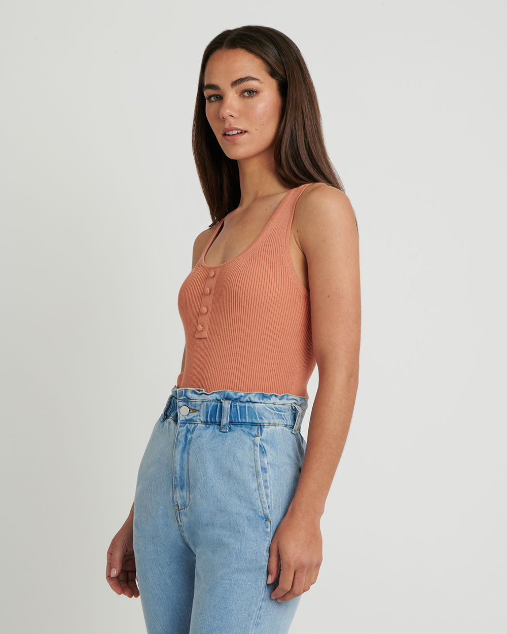 Alba Knit Rib Top