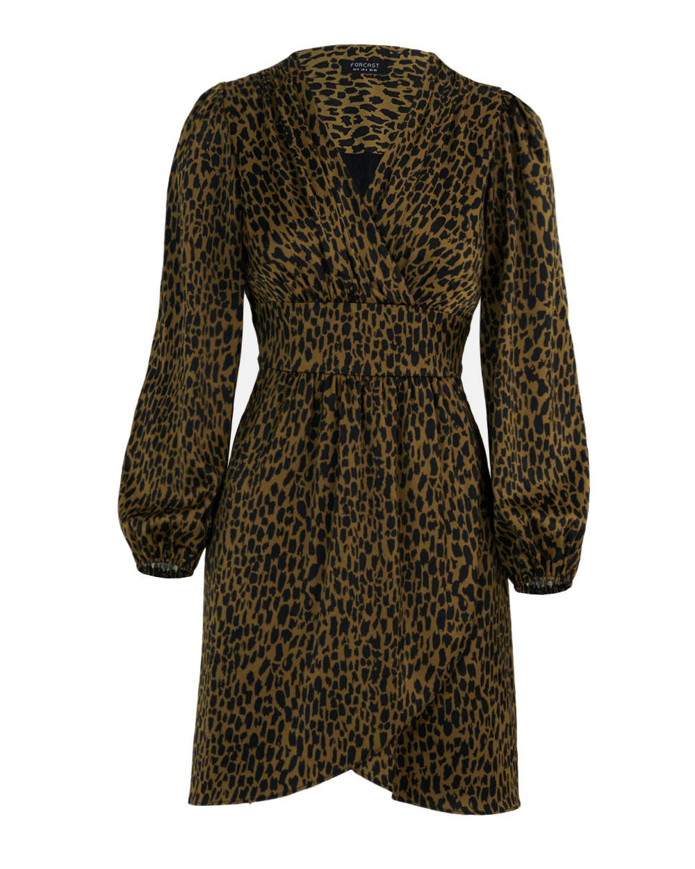 Marion Printed Crossover Dress