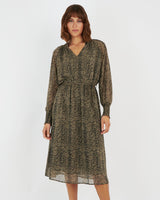 Athena Snake Print Dress