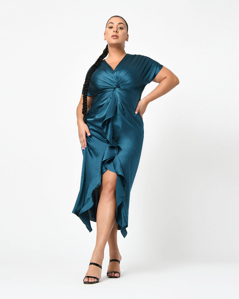 Farah Twist Front Dress