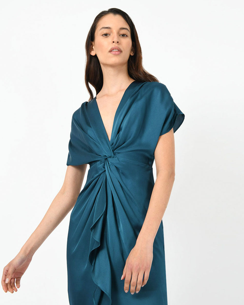 Farah Twist Front Dress