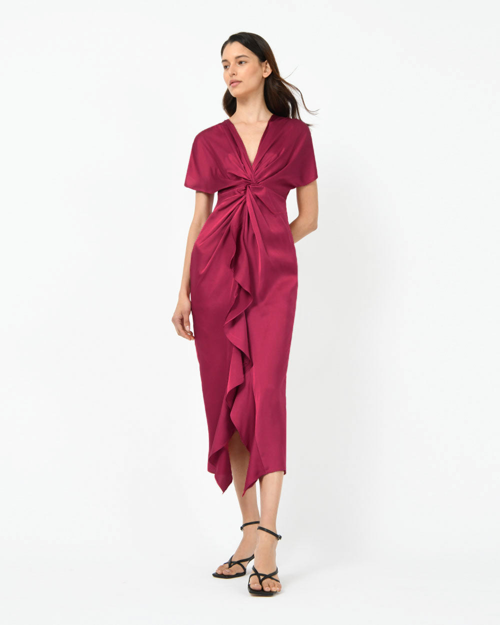 Farah Twist Front Dress